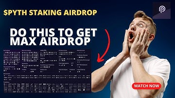 Stake Pyth for Multiple AirDrops [Easy tutorial and how much to Stake]