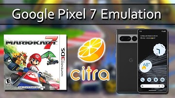Mario Kart 7 on Google Pixel 7 | Citra MMJ Emulator (Android) Nintendo 3DS