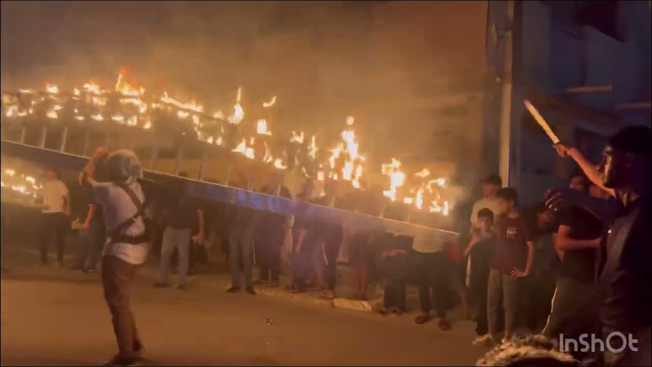 مشاعل موكب الامام الحسن العسكري في الصويرة