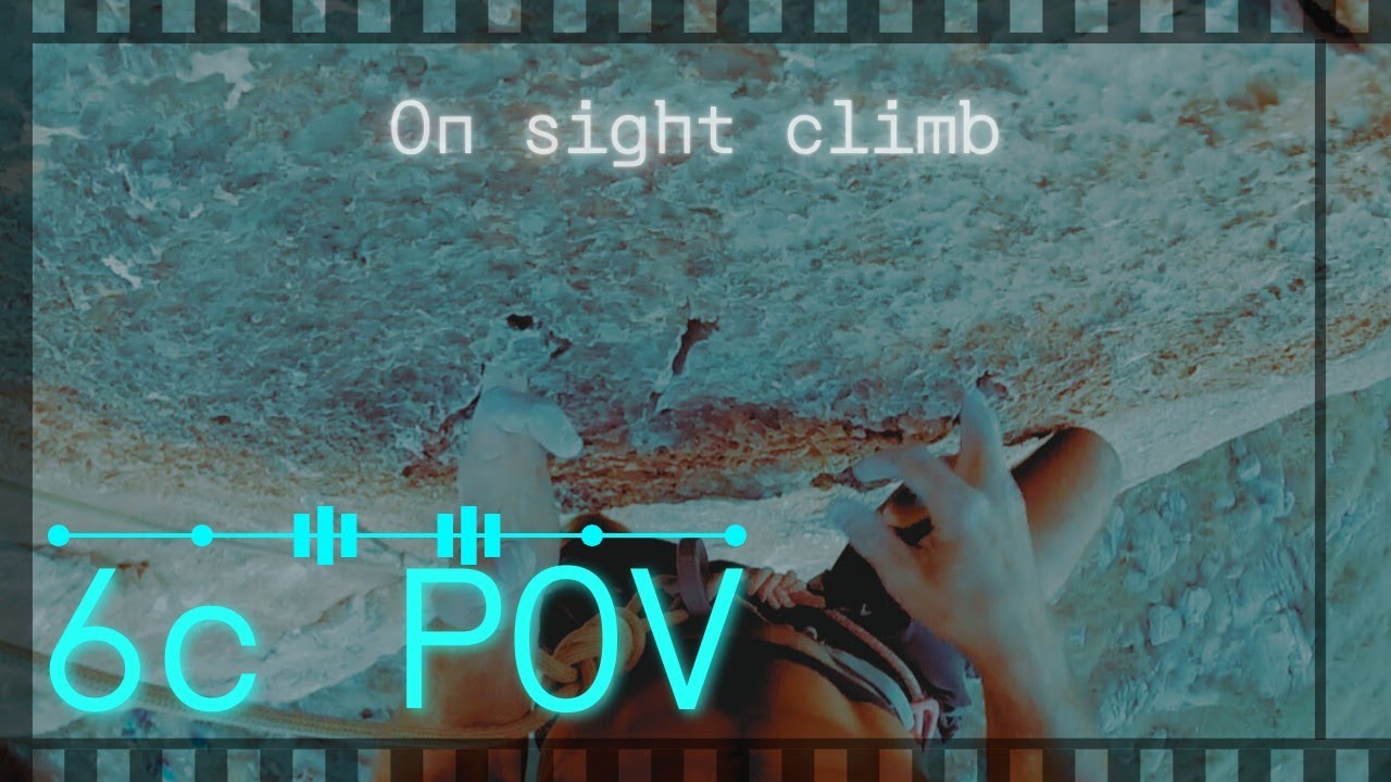 POV Escalada 6c · Teba | On sight climb ▶️