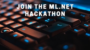 Participate in the 2020 Virtual ML.NET Hackathon!