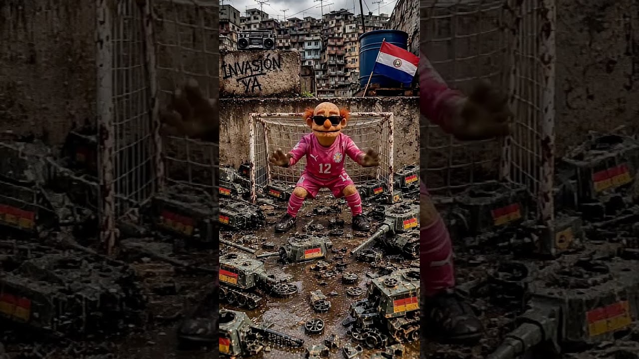 La Aplanadora Guaraní acabo con la Utopía 🇵🇾🇩🇪  #worldcup2026