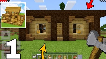 New survival series in Block crazy robo world in 2024 | walkthrough gameplay part 1