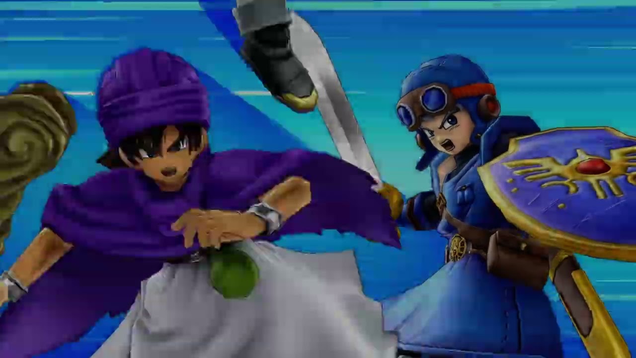 スマブラSP　オンライン対戦　テリーvs勇者vsMrゲーム＆ウォッチvsガノンドロフ