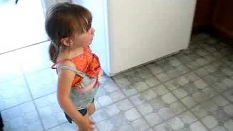 Swimming in the kitchen