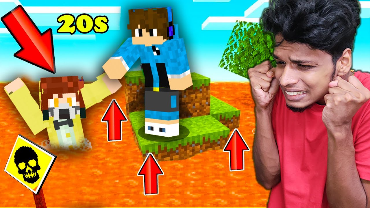 Minecraft : LAVA RISES IN EVERY 20 Second !!!! Perfect Gaming Machan | PGM |