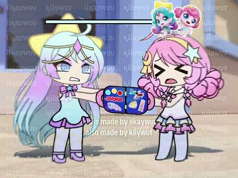 Tug O War but it’s Sparkleping and Stickerping in gacha form