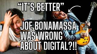 Joe Bonamassa Admits He Was WRONG ABOUT DIGITAL AMPS?