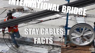How Stay Cables Are Installed On The Gordie Howe International Bridge | Detroit, Michigan