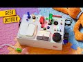 DIY Busy Board: Light Switch Box Toy for Toddlers - Sensory Box/Activity Board for kids