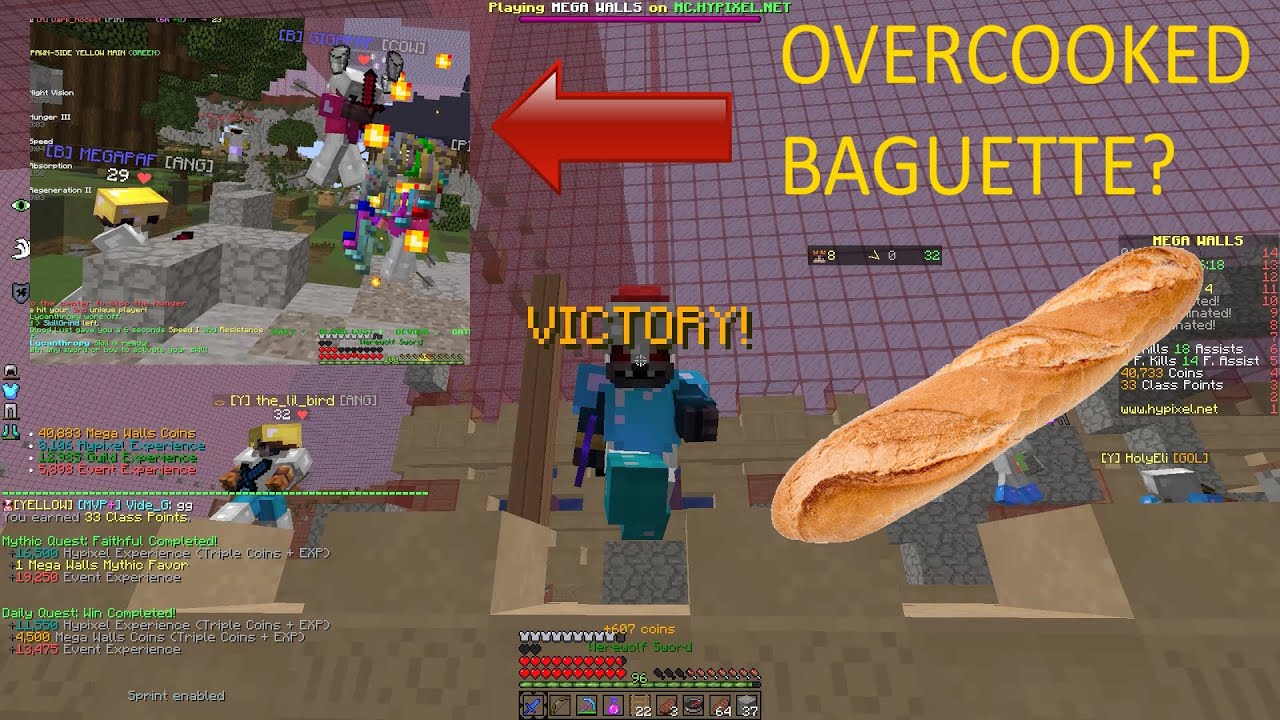 ZOMBIE + WEREWOLF MASTERCLASS - Hypixel Mega Walls