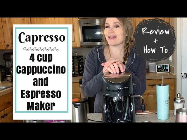 Espresso & Cappuccino Machine Capresso 4-Cup