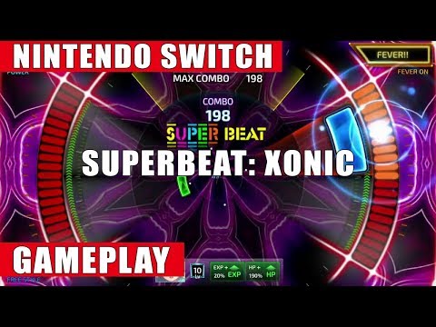 Superbeat: XONiC Nintendo Switch Gameplay