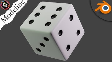 𝐓𝐮𝐭𝐨𝐫𝐢𝐚𝐥 : How To Make  ❛ Dice ❜ 𝟑𝔻 𝐌𝐎𝐃𝐄𝐋 in Blender Under 2 Minutes .