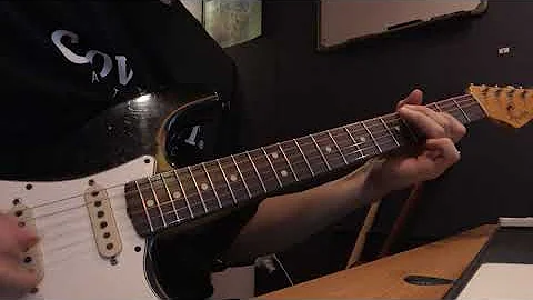 Funk blues Guitar solo in F