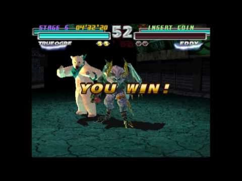 Tekken Tag 1 ( Arcade ) - Kuma / True Ogre Playthrough ( Dec 22, 2016 )