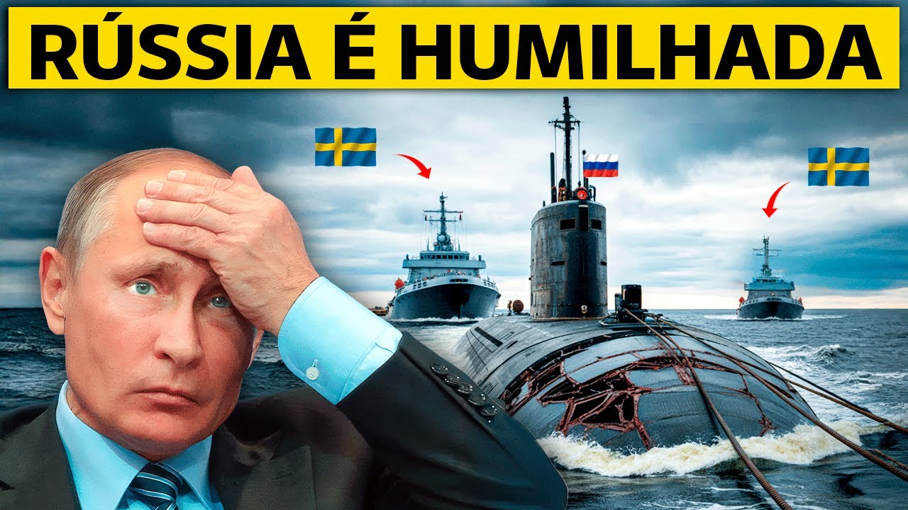 Submarino Russo Avança Para a Suécia e a Resposta Foi Imediata