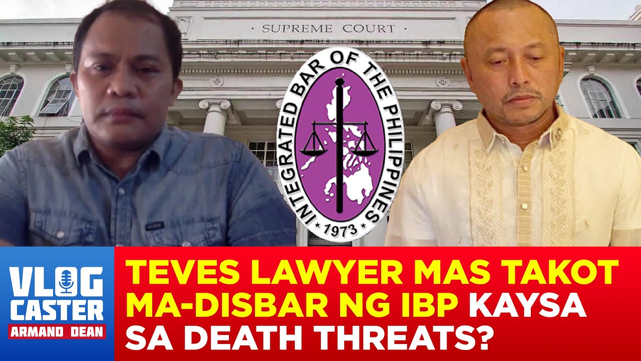 Teves Lawyer Binitawan ang Kaso Dahil May Death Threats Daw, Pero Hindi