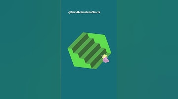 Peppa pig - The Baby Piglet 🍼 fall into Infinite Stairs ILLUSION! 🥓👶