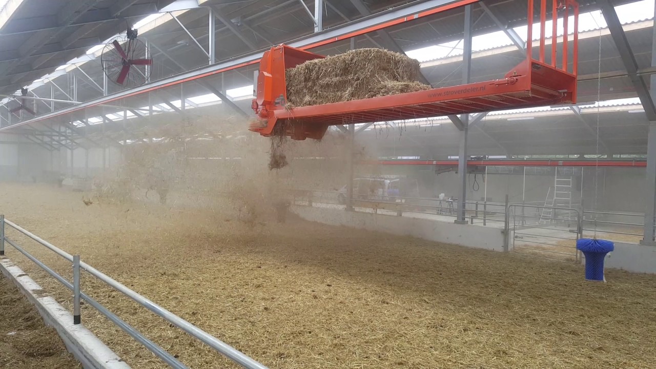 Stroverdeler in actie bij Gimala Weert