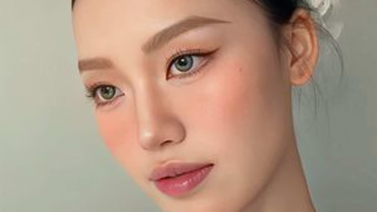 Clean makeup | 适合夏日的美式白开水妆💖 #妆容分享 #妆教 #氛围感#cleanmakeup #美式白开水妆