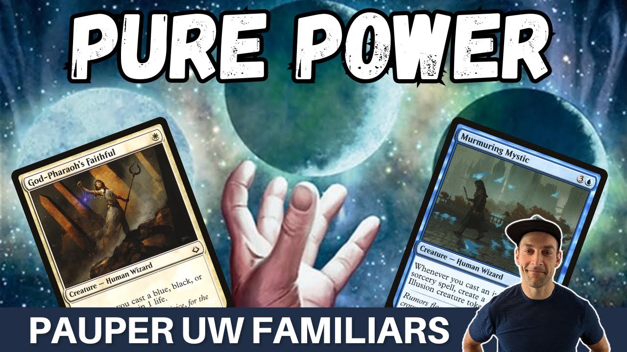 FRESH AND CLEAN! Pauper UW Familiars is a combo/control lifegain pile that overwhelms the opposition