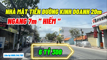 [ĐÃ BÁN] Nhà mặt tiền đường kinh doanh ngang quá đẹp #bannha không còn căn thứ 2 gần biển Nha Trang