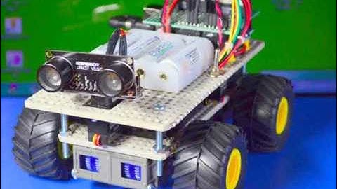 Arduino Robot Projects  ４ＷＤ走行テスト　惑星探査車  Rover Robot
