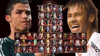 Mortal Kombat 9 - CRISTIANO RONALDO CR7 & NEYMAR - Expert Tag Ladder - Gameplay @(1080p) - 60ᶠᵖˢ ✔