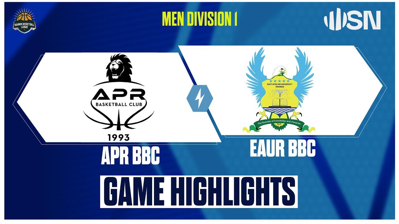 Apr Bc Rwanda Players APR BBC VS EUAR Rwanda Division One Basketball Full Game Highlights ...