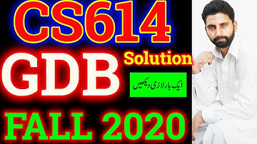 CS614 GDB NO. 1 Complete & Correct solution FALL 2020 by Abid Farooq Bhutta. Data Wearhouse