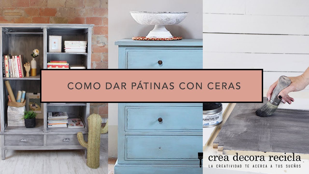 Decorar con pintura a la tiza blanco antiguo - No puedo estar quieta