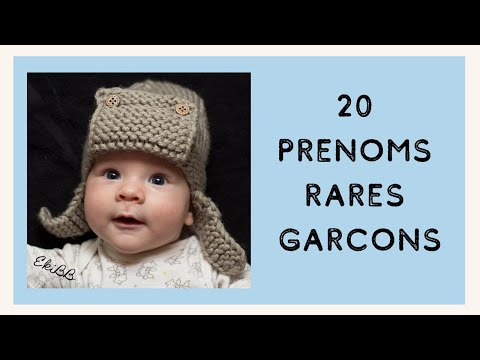 Vidéo: 21 noms de garçons allemands pour votre petit junge