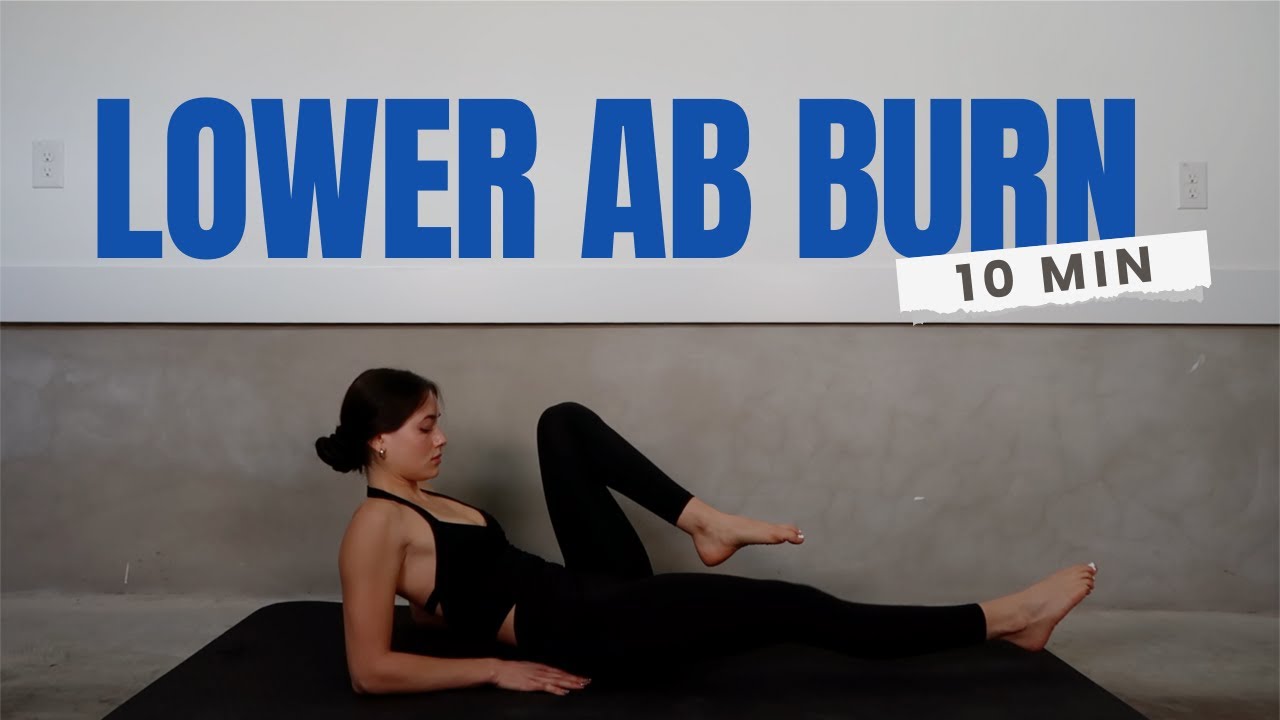 10 MIN LOWER ABS Workout No REPEATS