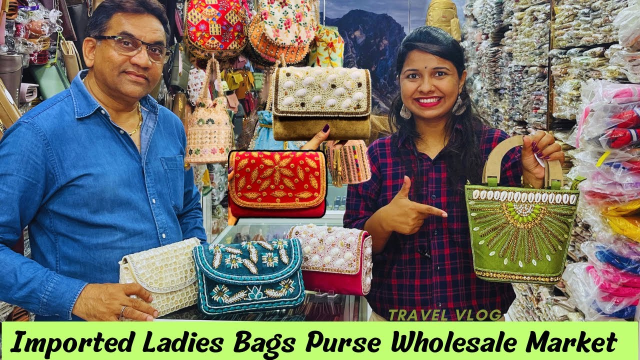 12₹ में खरीदे 50₹ में बेचे Ladies Purse,Hand Bag Manufacturer In Delhi  Sadar Bazar Largest Warehouse | hi I am mohit sharma welcome to our youtube  channel Ride with us About This