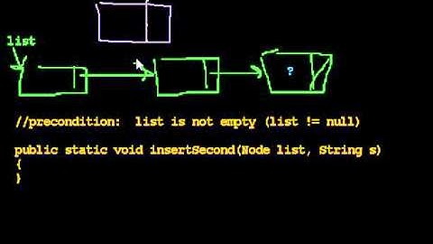 Linked Lists 5:  Simple Operations (without loops)