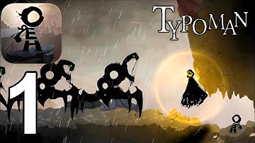 Typoman Remastered - Gameplay Walkthrough Part 1 New Game - Tutorial (iOS, Android)