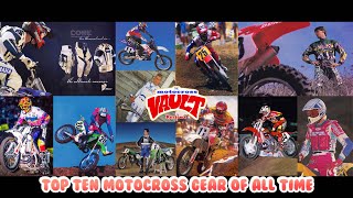 Top Ten Motocross Gear Lines Of All Time