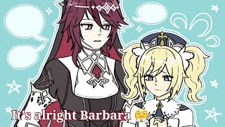 Rosaria Comforts Barabara Genshin Impact