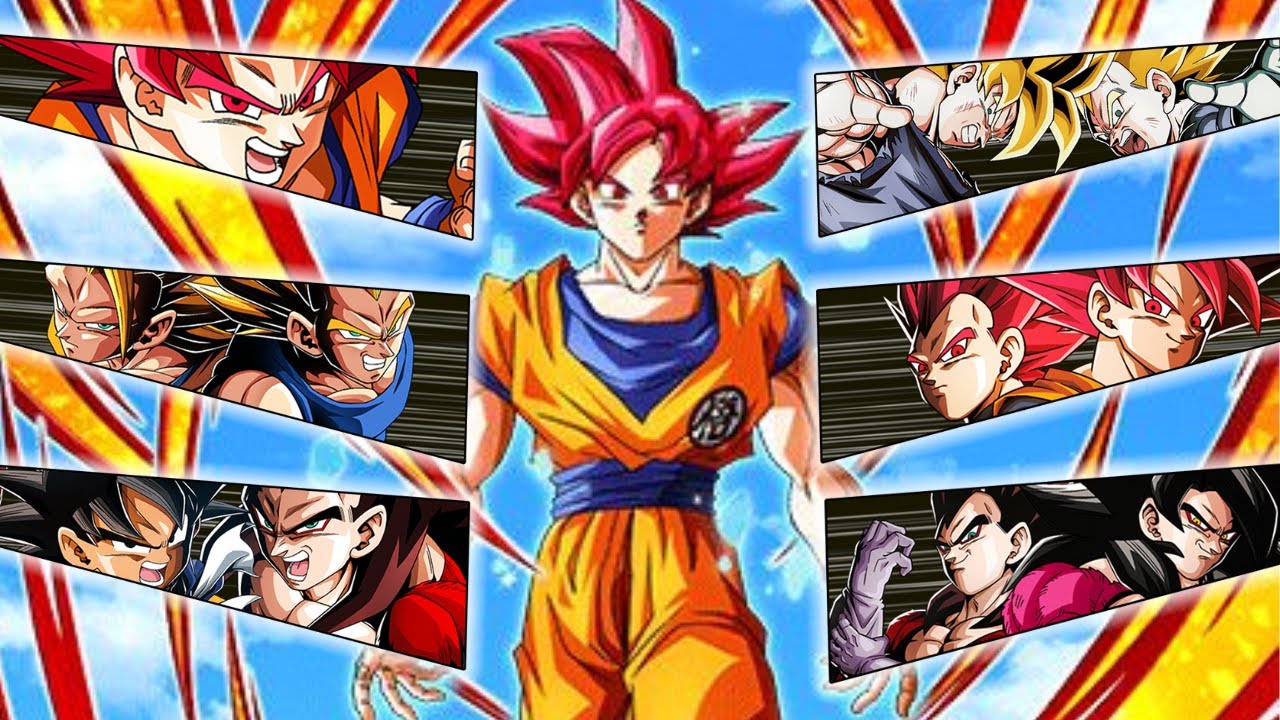 SSJ God Goku Showcase Dokkan Battle