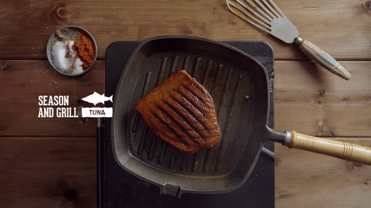 AHI TUNA STEAK YouTube