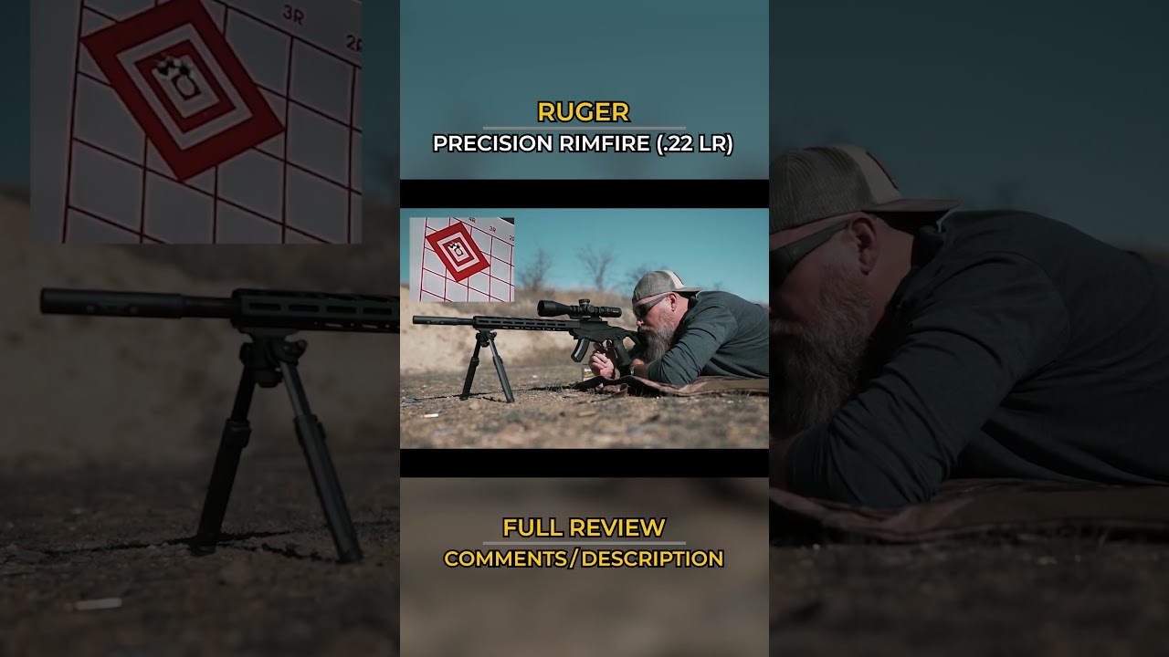 Ruger Precision Rimfire || Accuracy Test 🎯