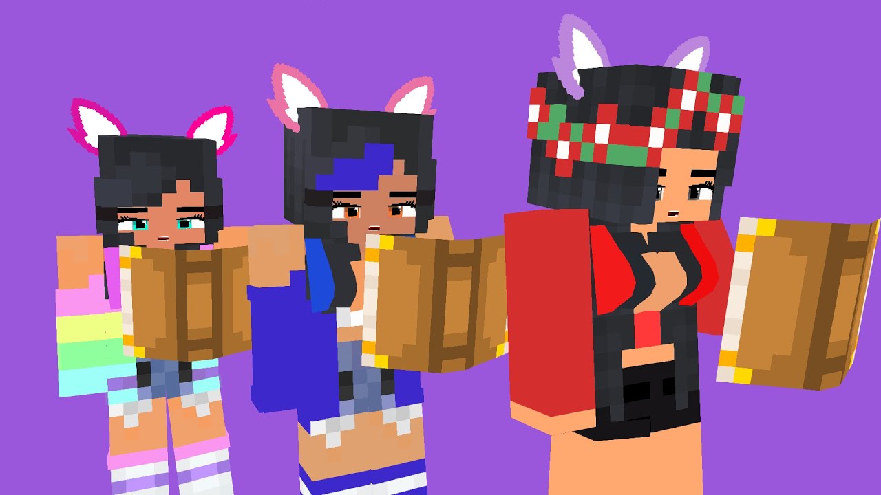 2002 DANCE MEME | SHUFFLE DANCE | MINECRAFT ANIMATION | APHMAU 40 - YouTube