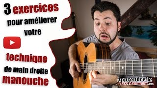 3 exercices pour ame?liorer votre technique de main droite manouche - Apprendre le Jazz Manouche