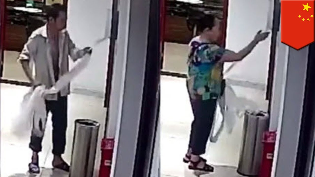 People Caught Stealing Toilet Paper From Public Bathroom TomoNews