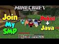 🔴 Minecraft Public SMP LIVE | Anyone Can Join ⚡ No Rules 😈#minecraftlive