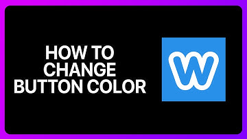 How To Change Button Color In Weebly Tutorial