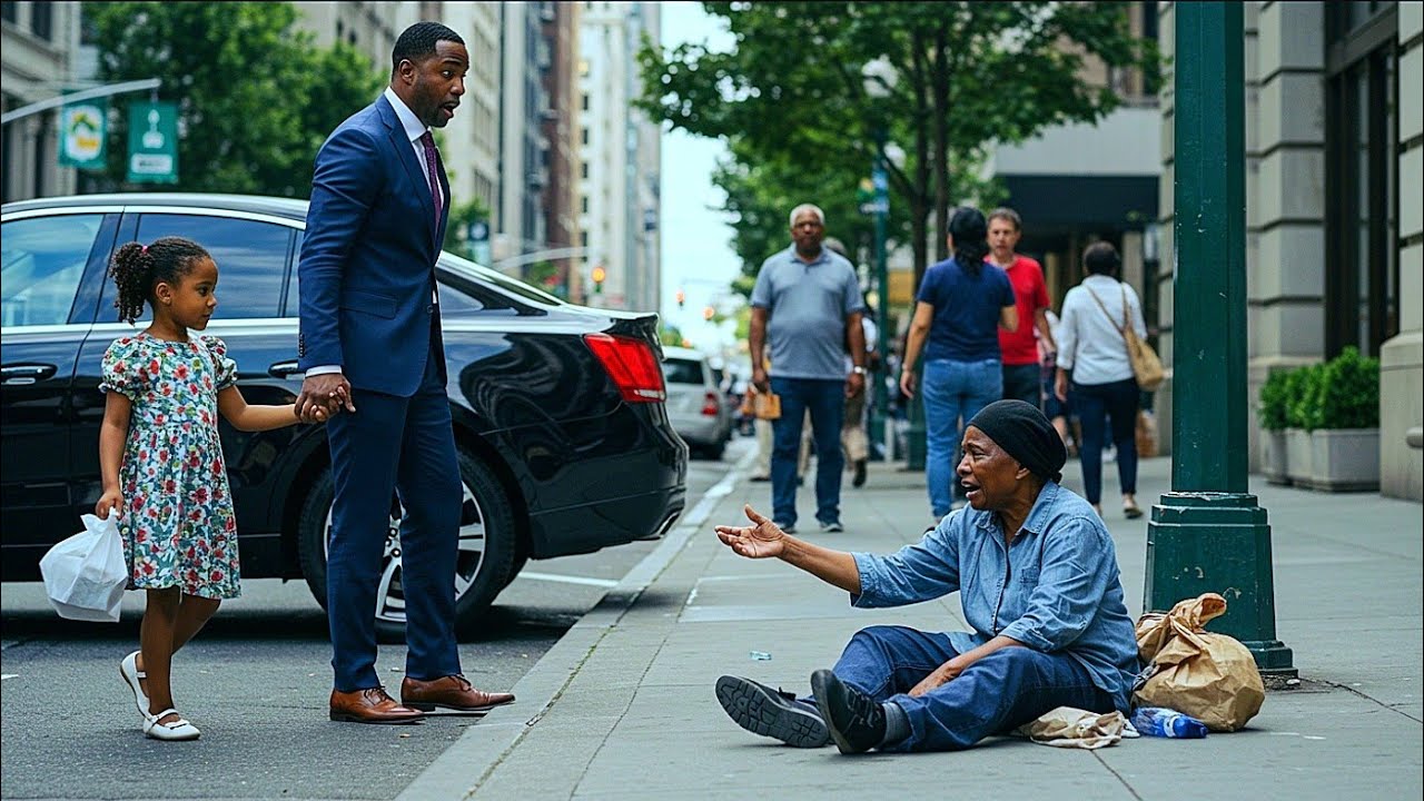 Billionaire saw nanny that saved him years ago begging in the rain, what he did will....