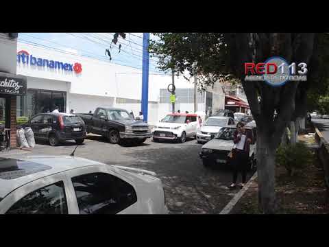 VIDEO Confirman cuantioso robo en sucursal de Banamex
