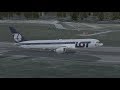 Belly Landing a Boeing 767 - LOT Polish Airlines Flight 16